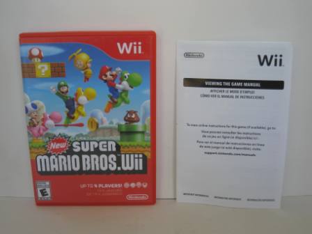 New Super Mario Bros. Wii (CASE ONLY) - Wii